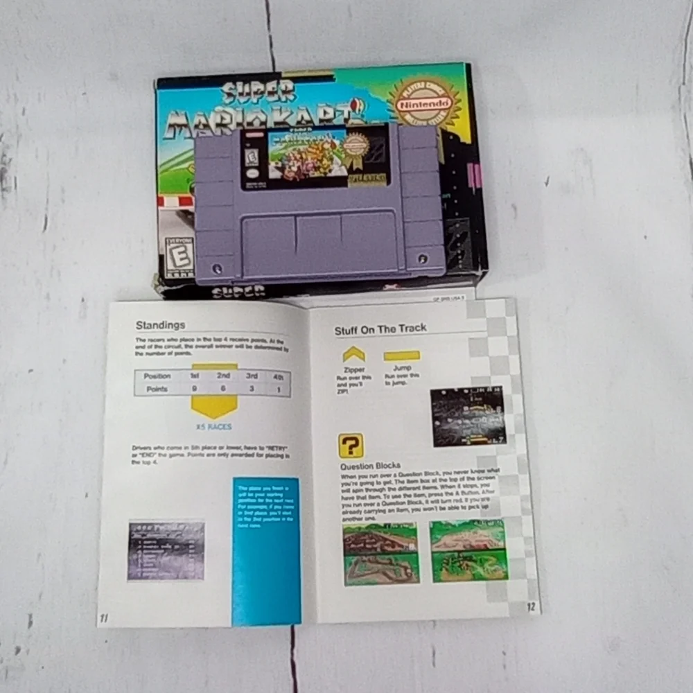 SUPER NES SUPER MARIO KART - Picture 5 of 11